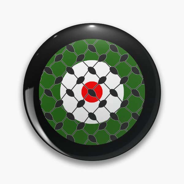 Item preview, Keffiyeh Mod Roundel Palestine pattern Gaza Children Charity fundraiser designed and sold by ModSupporters.