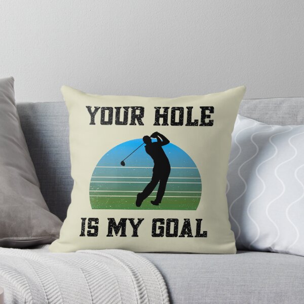 Item preview, Your Hole Is My Goal Funny Inappopriate Provocative Slogan Golf Retro  designed and sold by hiacynto.