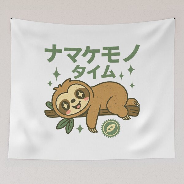 Item preview, Sloth - Japanese Vintage designed and sold by Oni  Zuka.