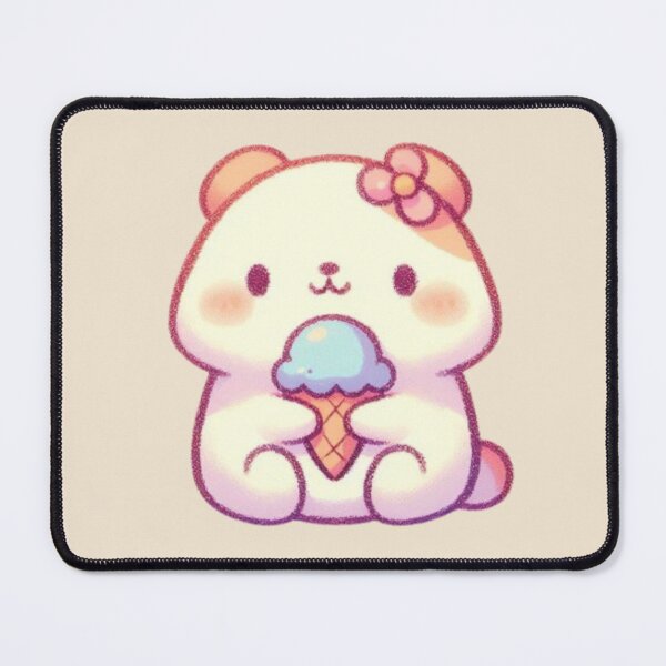 Item preview, Hamster with Ice Cream designed and sold by Lastsnoww.