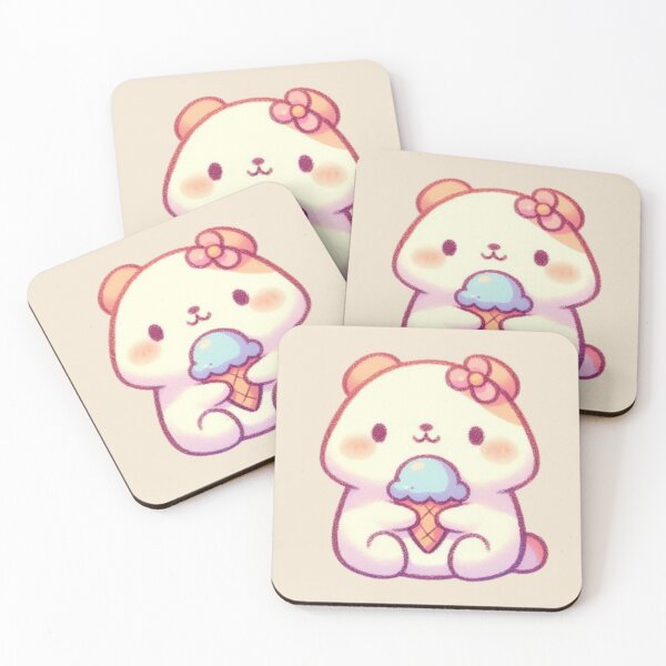 Item preview, Hamster with Ice Cream  designed and sold by Lastsnoww.