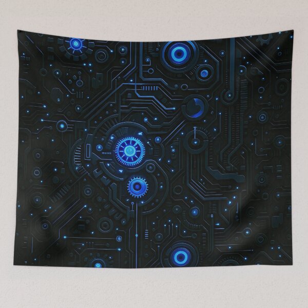 Item preview, Neon Circuit Core designed and sold by Kaleidoscope Print.