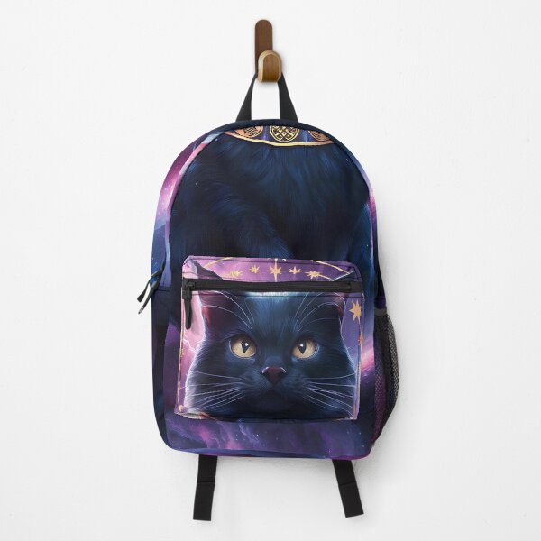 Item preview, Cat in the middle of space surrounded by stardust and celestial bodies designed and sold by Paul-Place.