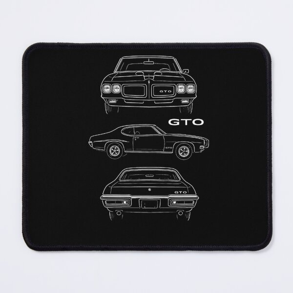 Item preview, 1970 Pontiac GTO Blueprint – Classic Muscle Car Line Art for Vintage Car Fans designed and sold by TheArtOfCar.