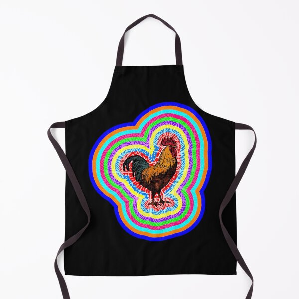Item preview, Psychedelic Trippy Rooster with Mandala designed and sold by Prem-Adri.