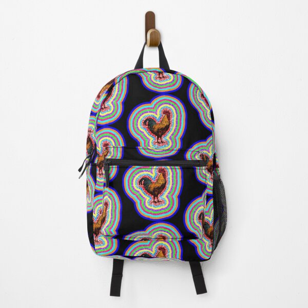 Item preview, Psychedelic Trippy Rooster with Mandala designed and sold by Prem-Adri.