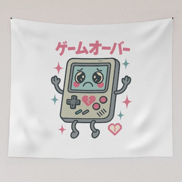 Item preview, Sad Video Game - Japanese Vintage  designed and sold by Oni  Zuka.
