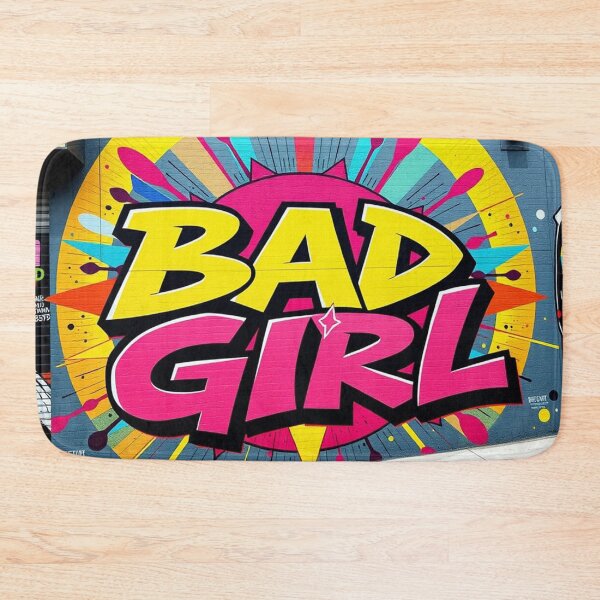 Item preview, Bad Girl Street Art Graffiti designed and sold by Simplybe1.