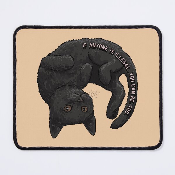 Item preview, If Anyone's Illegal designed and sold by Art by Veya.