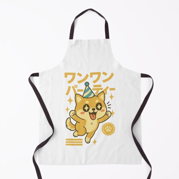 Aperçu de l'œuvre Doggy Party - Japanese Vintage  créée et vendue par Oni  Zuka.