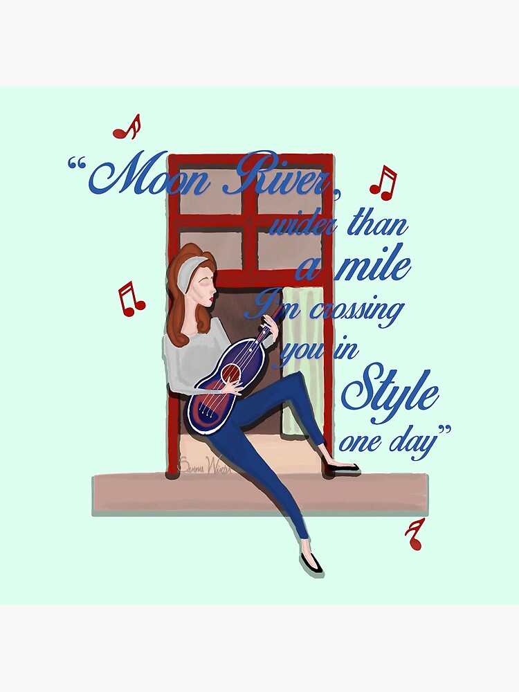 Audrey Hepburn - Moon River by serenewinter