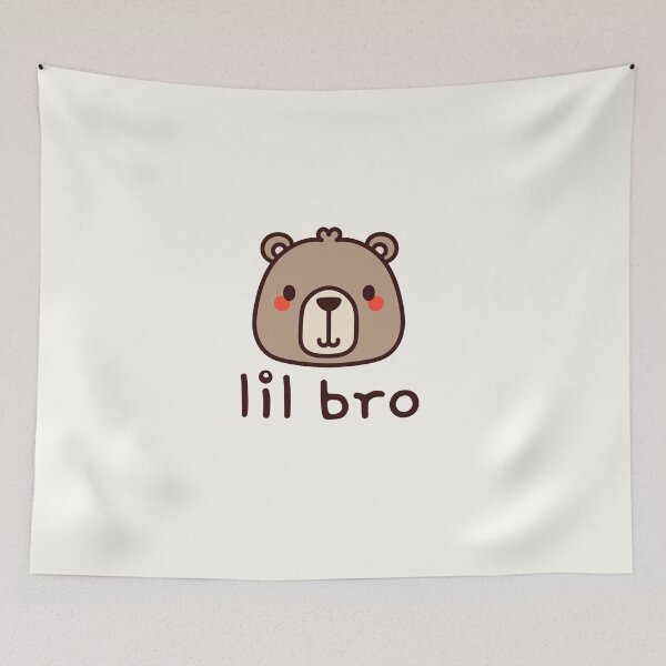 Item preview, Little Bro Bear - Cute Gift For Little Brothers - Family Reunion designed and sold by patternjp.