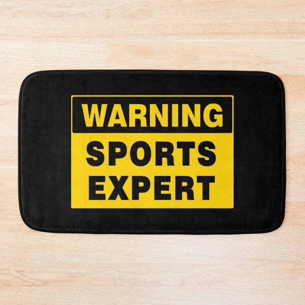 Item preview, WARNING SIGN, SPORTS EXPERT, INDUSTRIAL SIGNAGE, FUNNY designed and sold by AASparksDesigns.