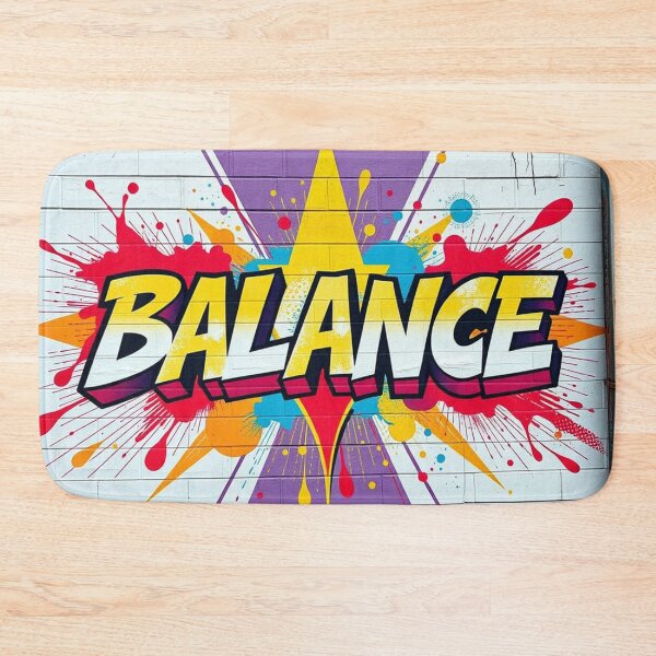 Item preview, Balance Street Art Graffiti designed and sold by Simplybe1.