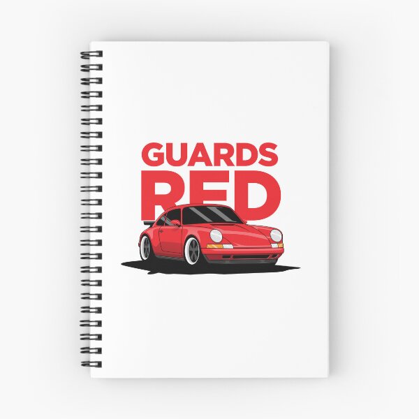 Item preview, Porsche 964 911 930 Turbo Guards Red Illustration designed and sold by blackdogshop.