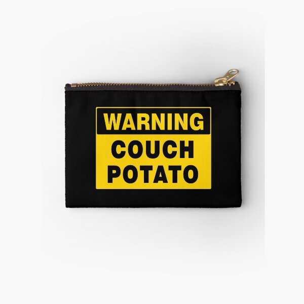 Item preview, WARNING SIGN, COUCH POTATO, INDUSTRIAL SIGNAGE, FUNNY designed and sold by AASparksDesigns.