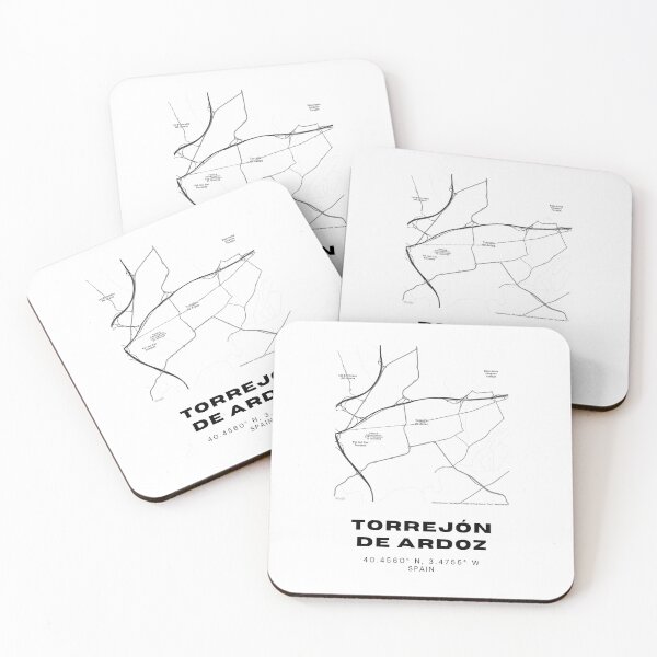 Item preview, Torrejón de Ardoz City Map – Minimalist Spain Wall Print designed and sold by RM-Journey.