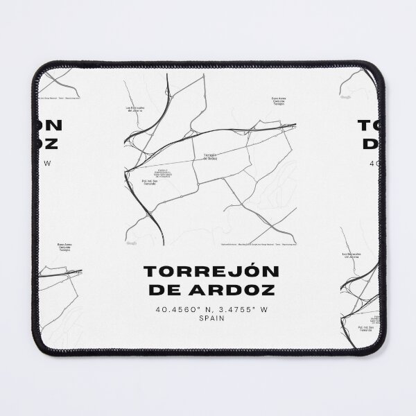 Item preview, Torrejón de Ardoz City Map – Minimalist Spain Wall Print designed and sold by RM-Journey.