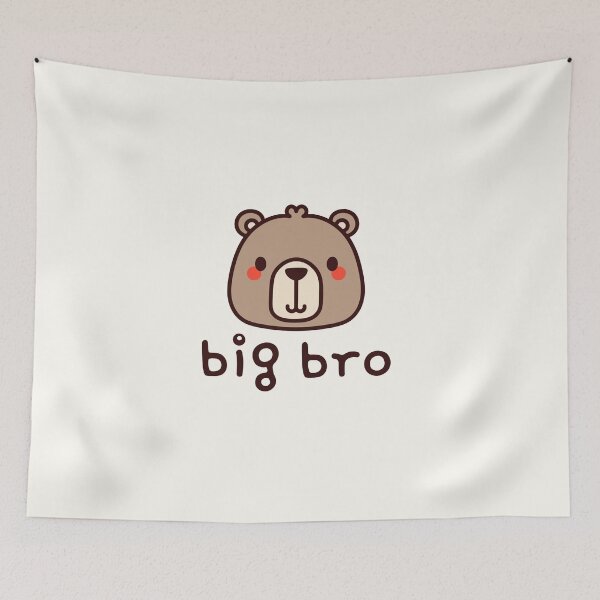 Item preview, Big Bro Bear - Cute Gift For Big Brothers designed and sold by patternjp.