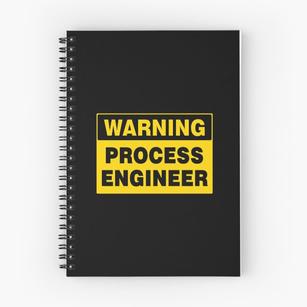 Item preview, WARNING SIGN, PROCESS ENGINEER, INDUSTRIAL SIGNAGE, FUNNY designed and sold by AASparksDesigns.