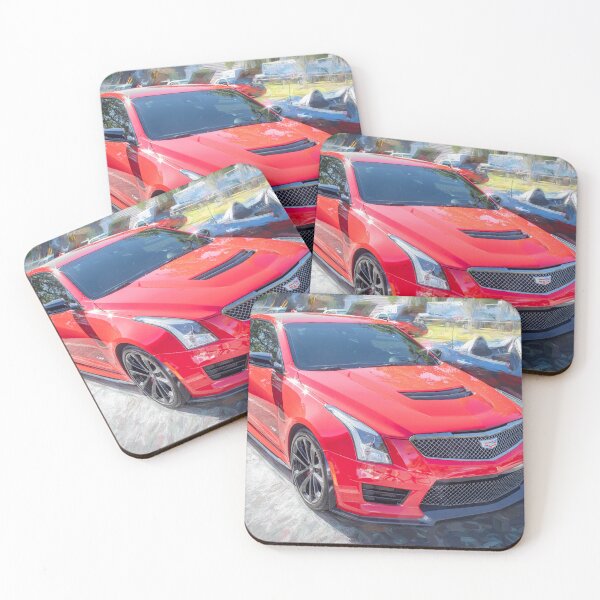 Item preview,  2018 Red Cadillac ATS-V Coupe X102 designed and sold by RichFrancoCars.
