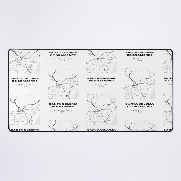 Item preview, Santa Coloma de Gramenet Minimalist Map Print – Modern City Poster designed and sold by RM-Journey.