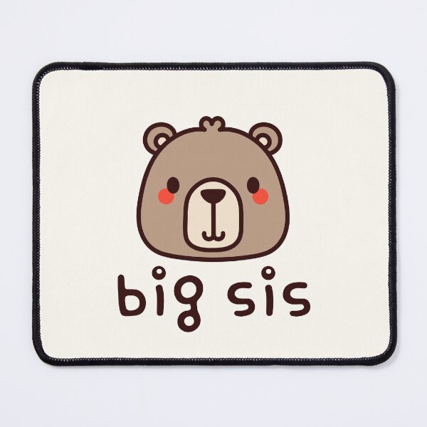 Item preview, Big Sis Bear - Cute Gift For Your Big Sister designed and sold by patternjp.