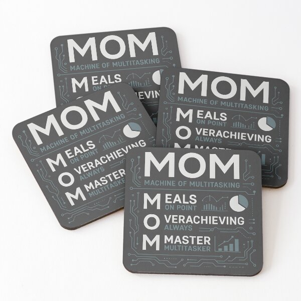 Item preview, MOM Acronym Mother's Day Superpowers designed and sold by Anixr.