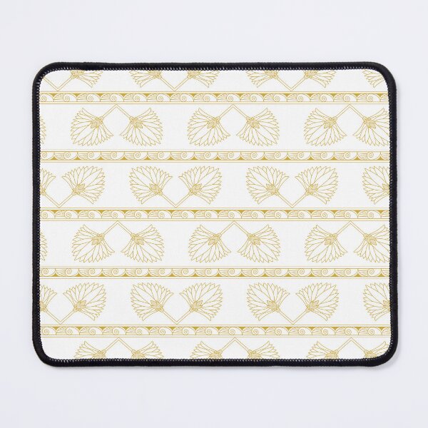 Item preview, Art Deco Palmette Leaves in Gold designed and sold by VintageStyle.