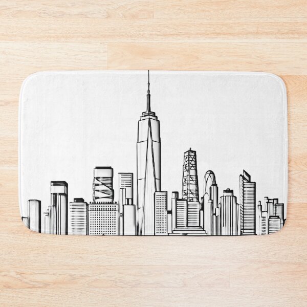 Item preview, New York Skyline designed and sold by m2inspiration.