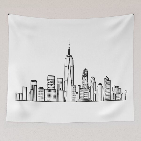 Item preview, New York Skyline designed and sold by m2inspiration.
