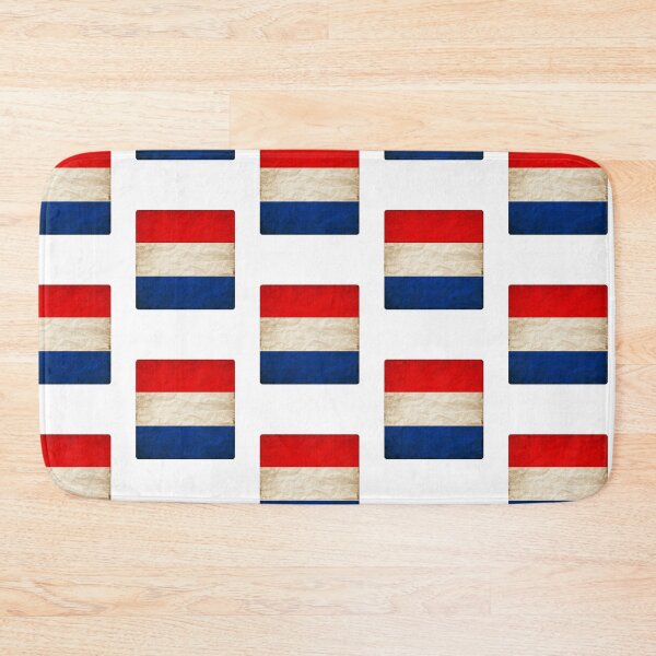 Item preview, Vintage Dutch Flag Design – Retro Look – Square Motif designed and sold by KolbaVison.