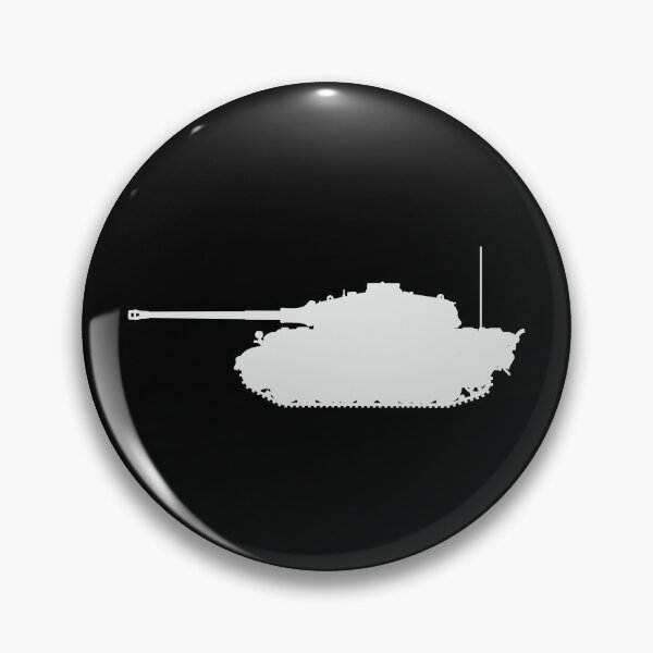 Item preview, Tiger II Tank Silhouette - German WW2 Military Art designed and sold by FAawRay.