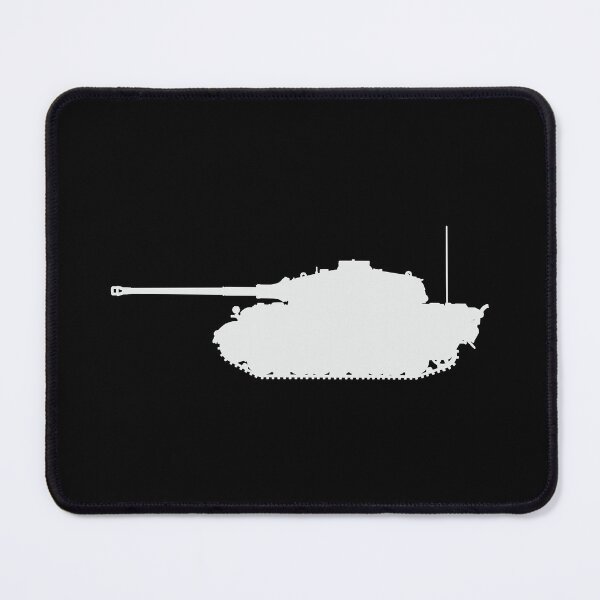 Item preview, Tiger II Tank Silhouette - German WW2 Military Art designed and sold by FAawRay.