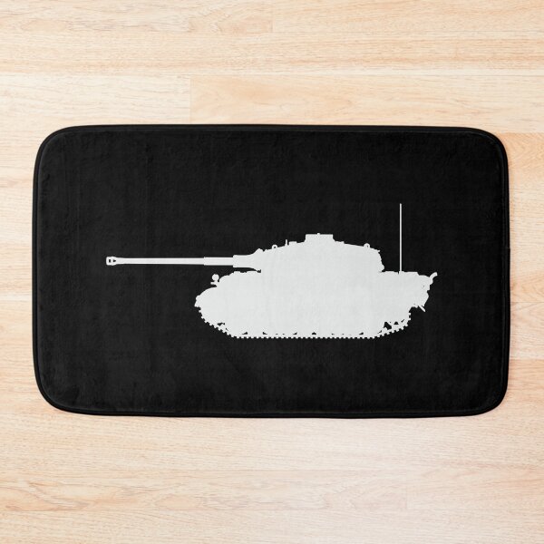Item preview, Tiger II Tank Silhouette - German WW2 Military Art designed and sold by FAawRay.
