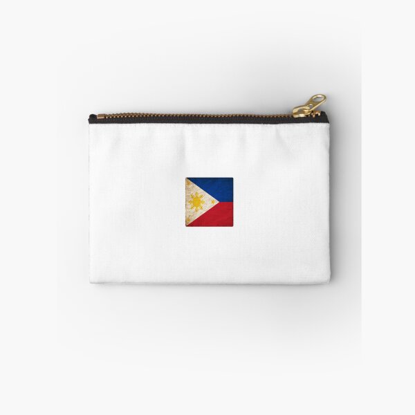 Item preview, Vintage Philippines Flag Design – Retro Look – Square Motif designed and sold by KolbaVison.