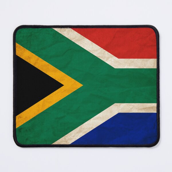 Item preview, Vintage South Africa Flag Design – Retro Look – Square Motif designed and sold by KolbaVison.