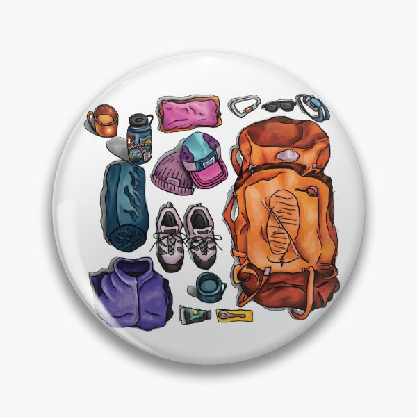 Item preview, Backpacking Gear designed and sold by JigsaaStudios.