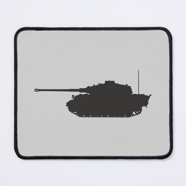 Item preview, Tiger II Tank Silhouette - German WW2 Military Design designed and sold by FAawRay.