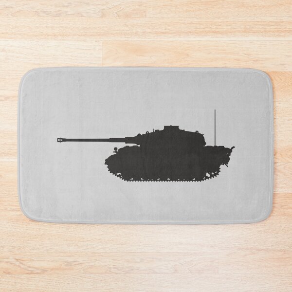 Item preview, Tiger II Tank Silhouette - German WW2 Military Design designed and sold by FAawRay.