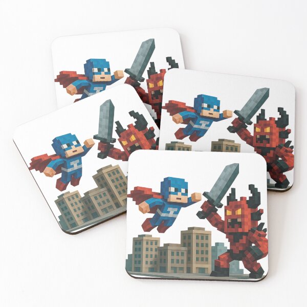 Item preview, Superhero Skyblade Showdown  designed and sold by Fluff and Tough.