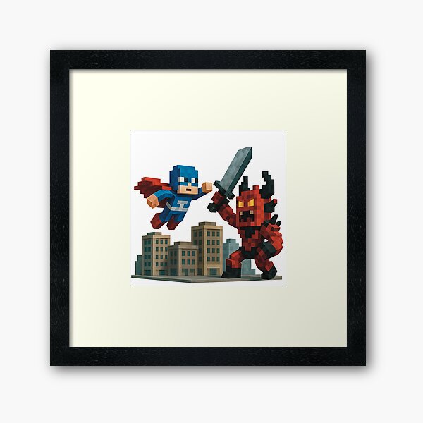 Item preview, Superhero Skyblade Showdown  designed and sold by Fluff and Tough.