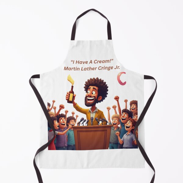 Item preview, A funny quote of a speech by satirist Martin Lather Cringe Jr designed and sold by Jamesk82.