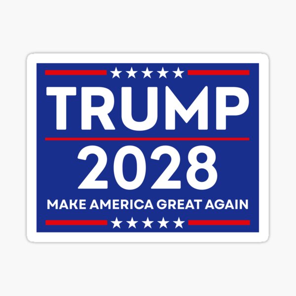 Item preview, Donald Trump 2028 Make America Great again support   designed and sold by SkeletonsDanger.