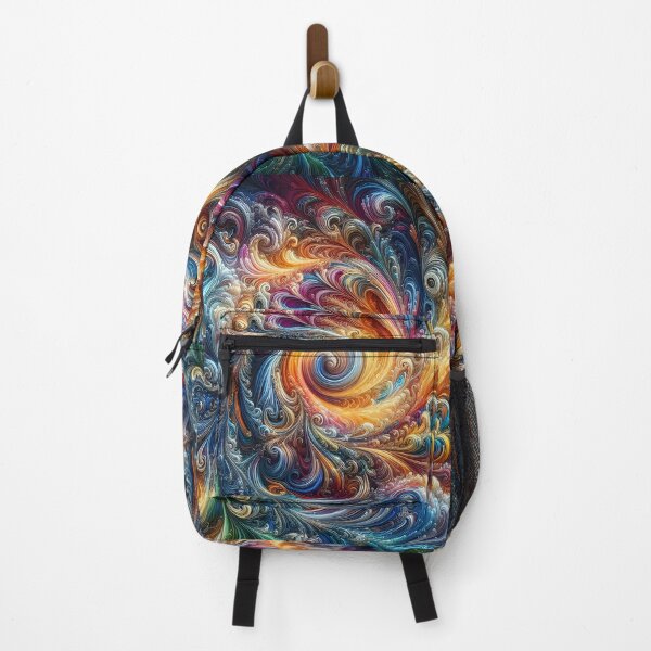 Item preview, Vibrant Swirling Fractal Art Colorful Abstract Digital Design designed and sold by FusionGaze.