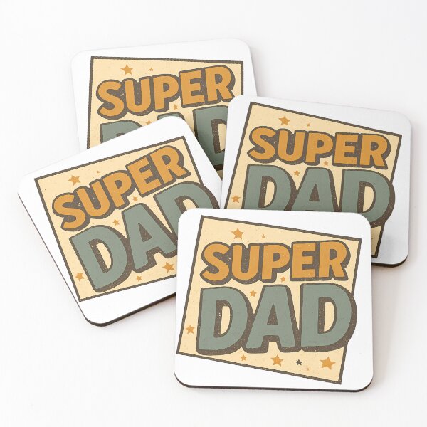 Item preview, Super Dad – Retro Comic Style Father’s Day Design designed and sold by KateVil.