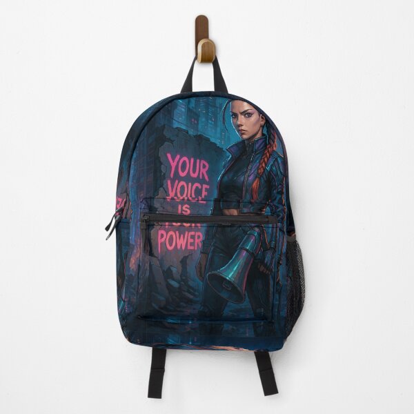 Item preview, Voice of the Future: Cyberpunk Resistance designed and sold by AbstractAnom.