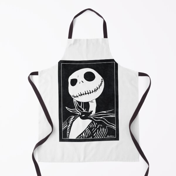 Item preview, JACK SKELLINGTON - The Nightmare Before Christmas (Black and White) designed and sold by FamousWeirdosRB.