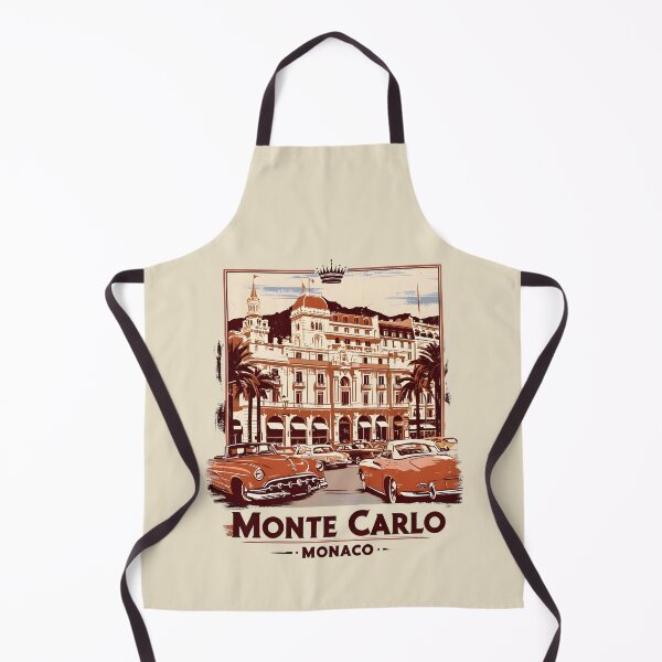 Item preview, A Vintage Travel Illustration of Monte Carlo - Monaco designed and sold by GoodOldVintage.