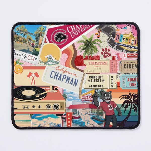 Item preview, Chapman University Collage designed and sold by BlissDesignWork.